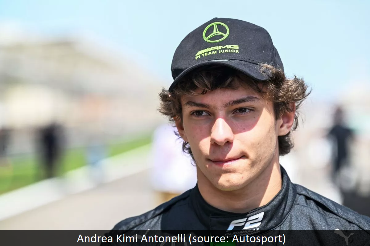 Can Andrea Kimi Antonelli fill out Max Verstappen’s shoes?