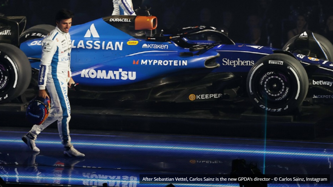 Carlos Sainz is the new GPDA director