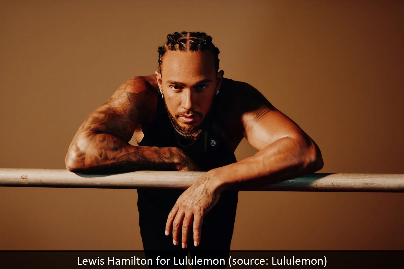 A Partnership with Potential: Lewis Hamilton becomes the new face of Lululemon