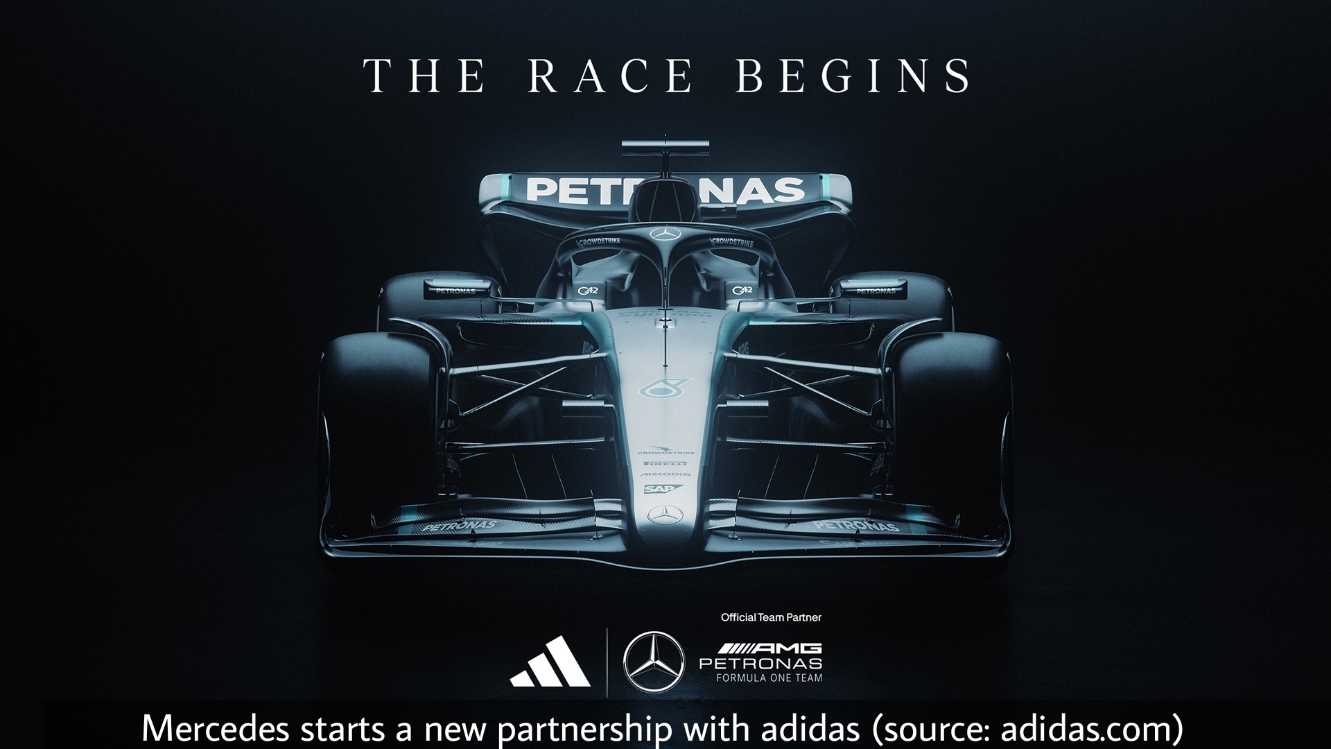 Adidas unveils new partnership with Mercedes