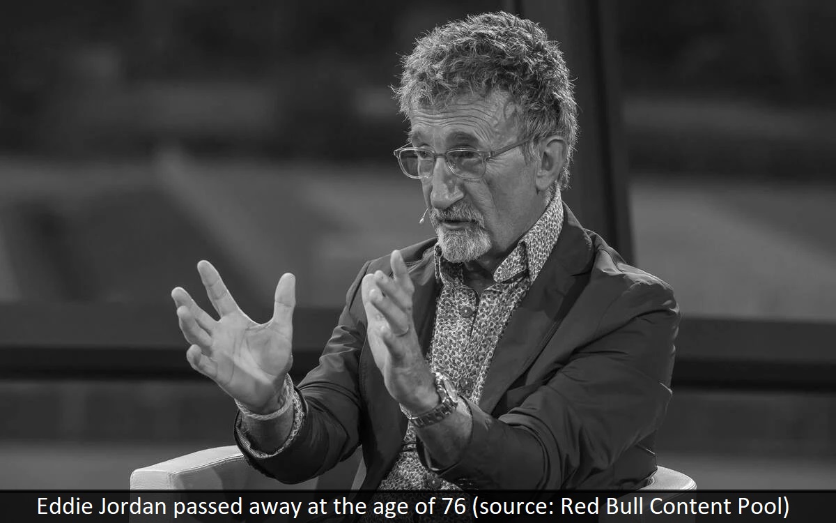 Eddie Jordan passed away at the age of 76