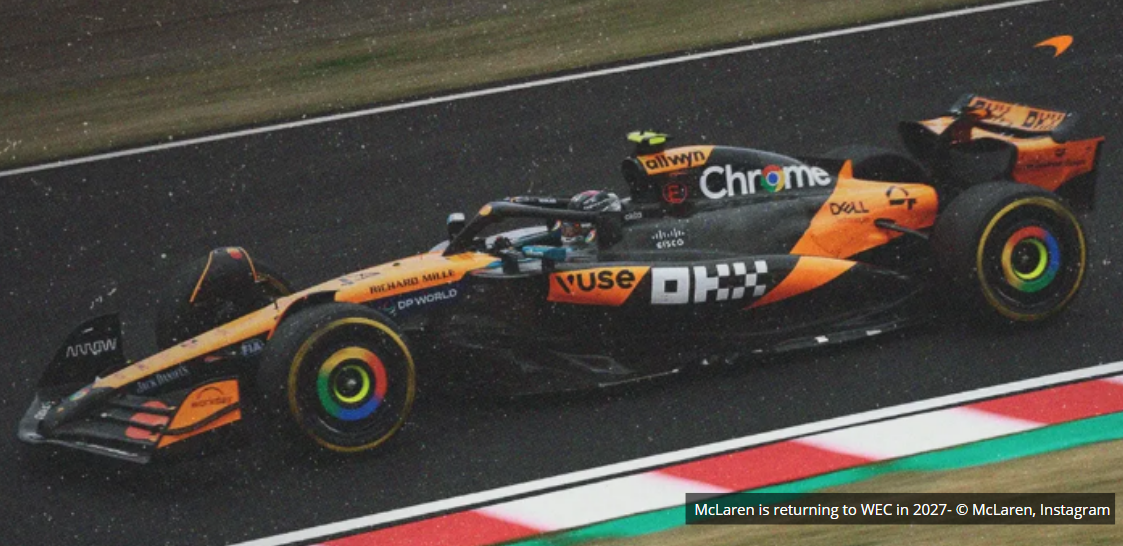 Zak Brown: “We’re back”