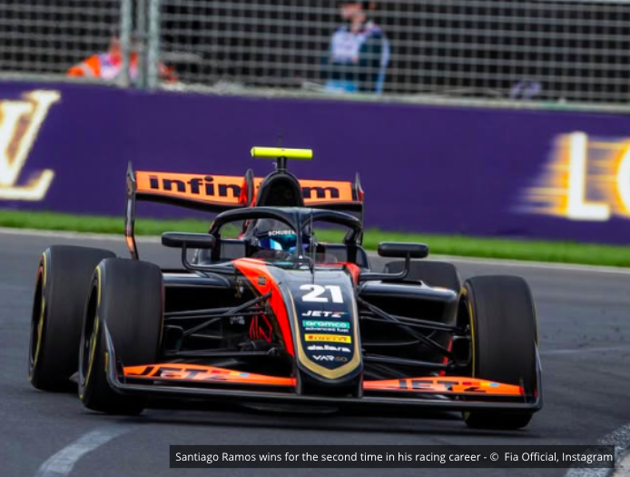 Santiago Ramos wins for the second time in his career