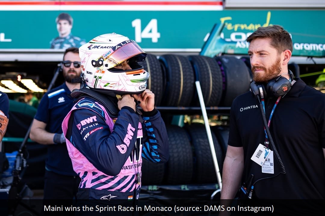 Chaotic F2 Sprint Race at the crown jewel of motorsport