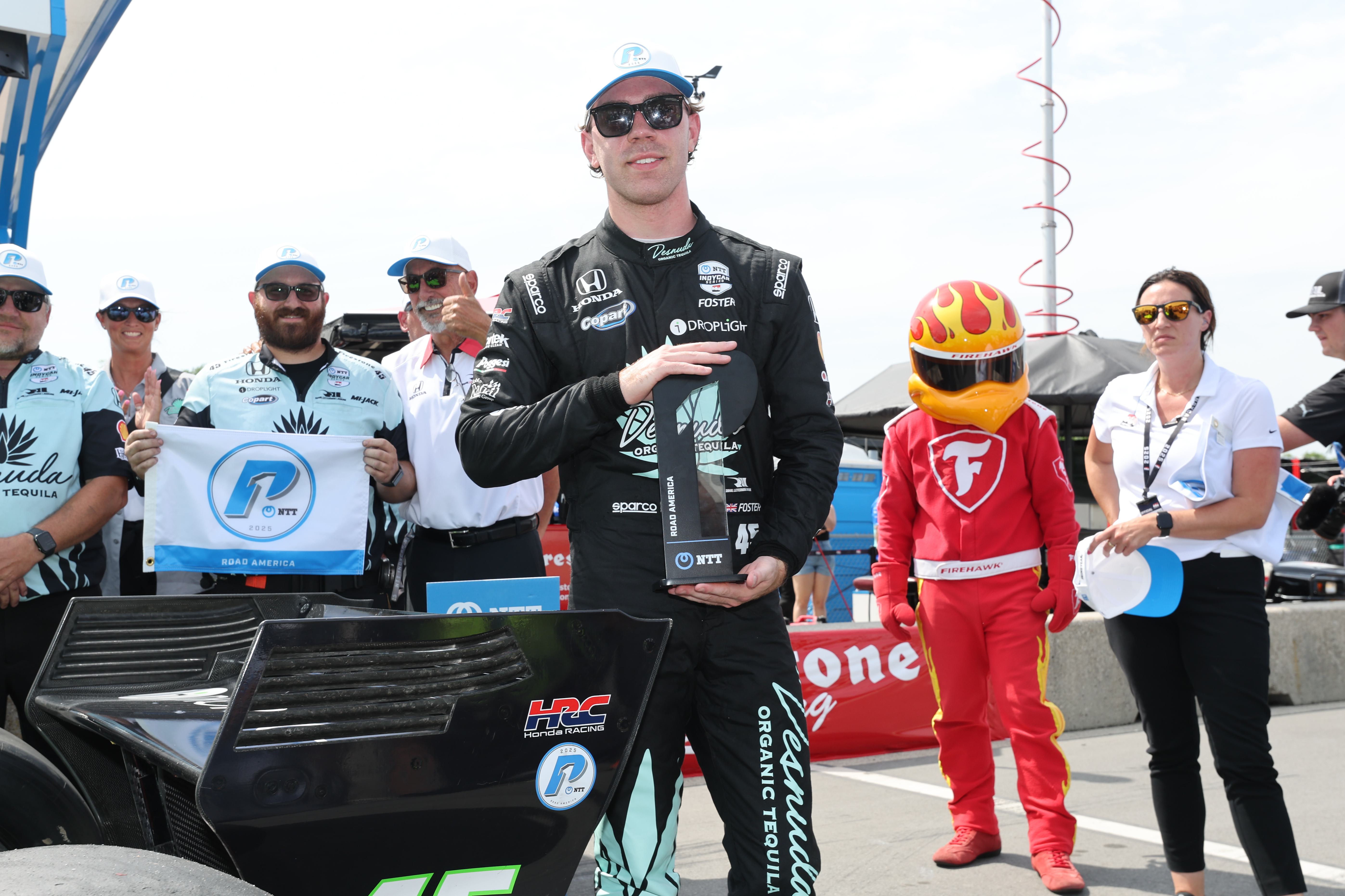 Louis Foster Takes First Pole Position at Road America