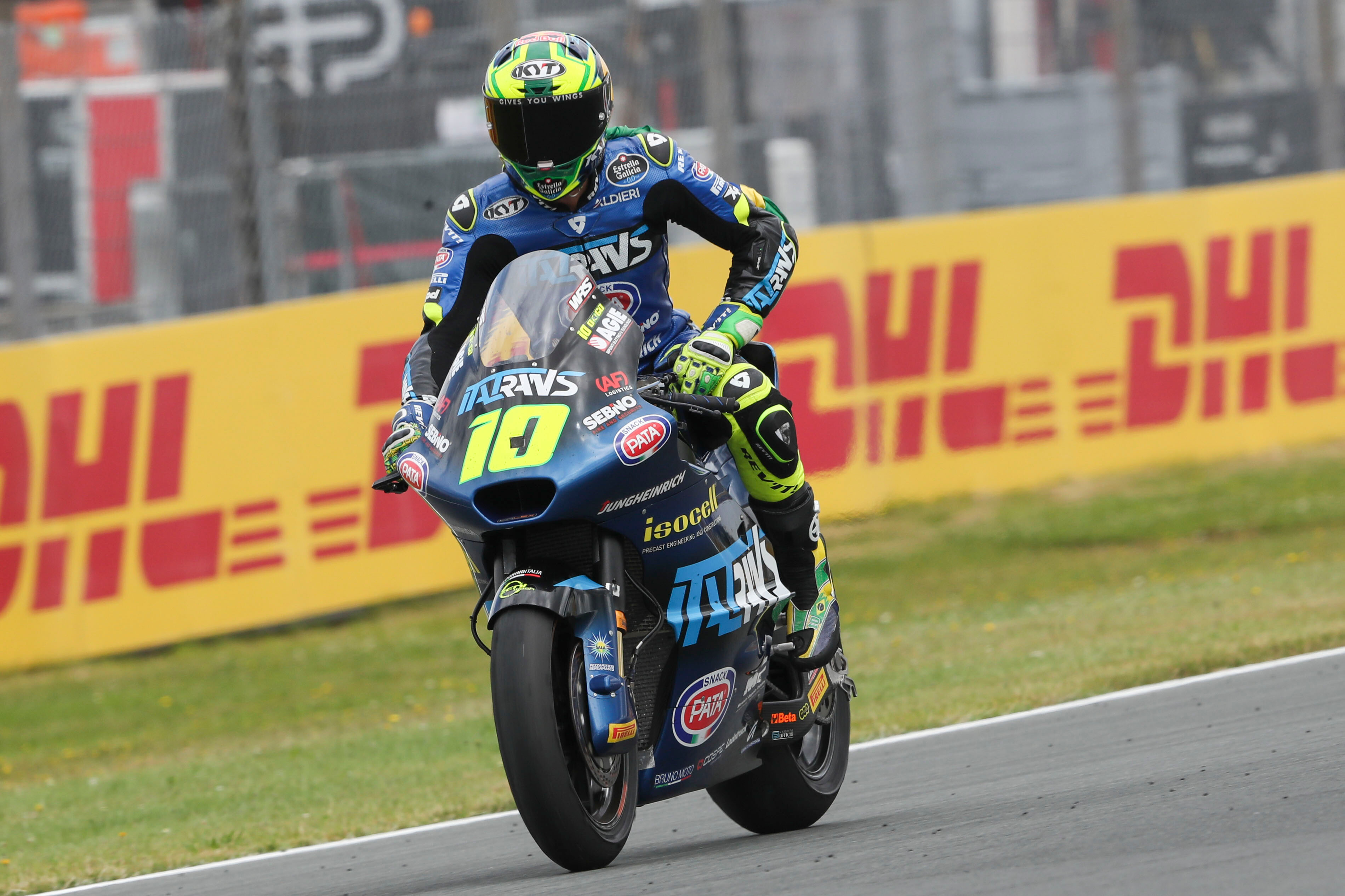 Previous Grand Prix Winner Saves Energy in Moto2 FP1