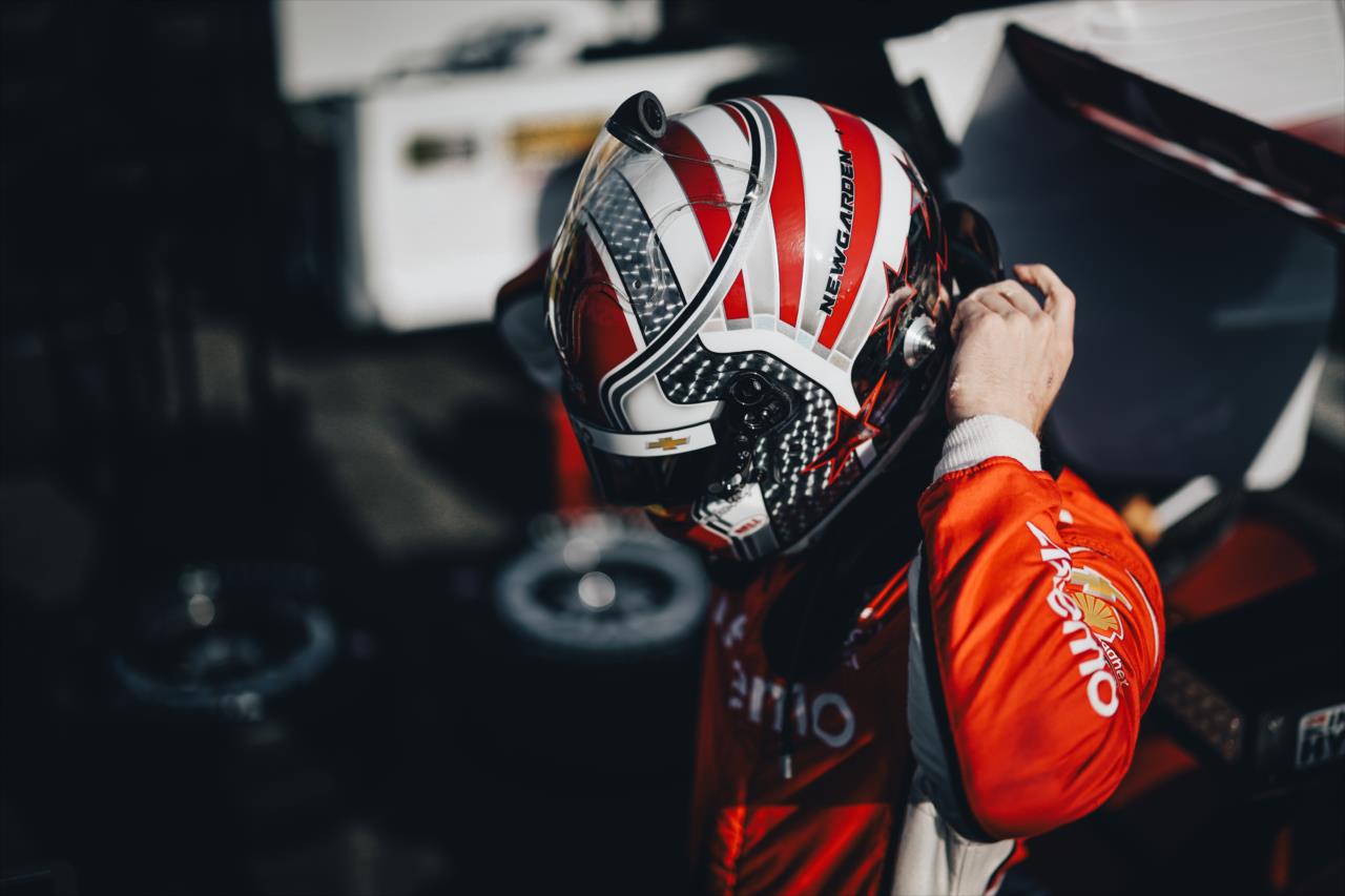 Newgarden Leads Milwaukee Practice 1 Amid Caution Interruptions