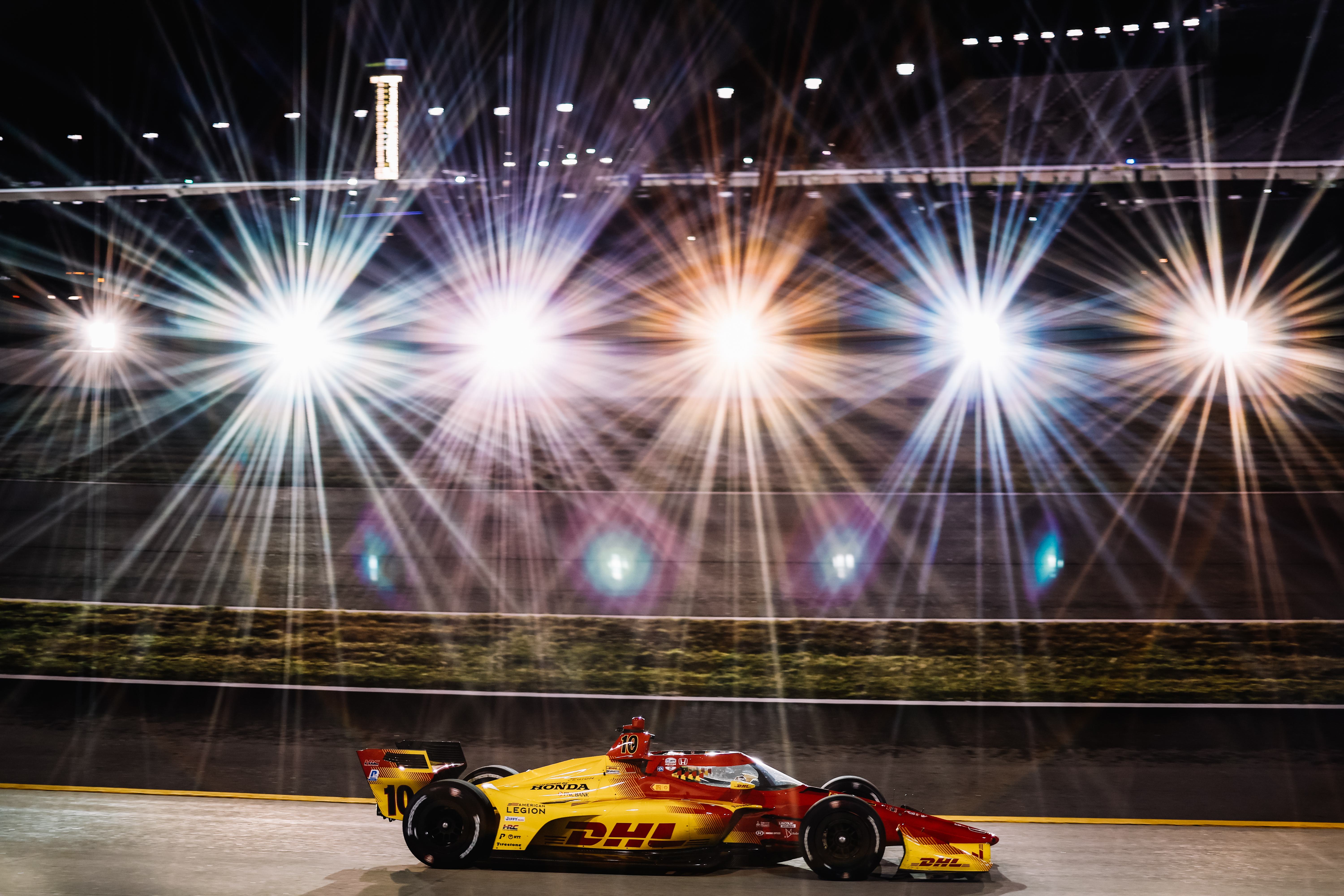 Alex Palou on the Nashville Superspeedway