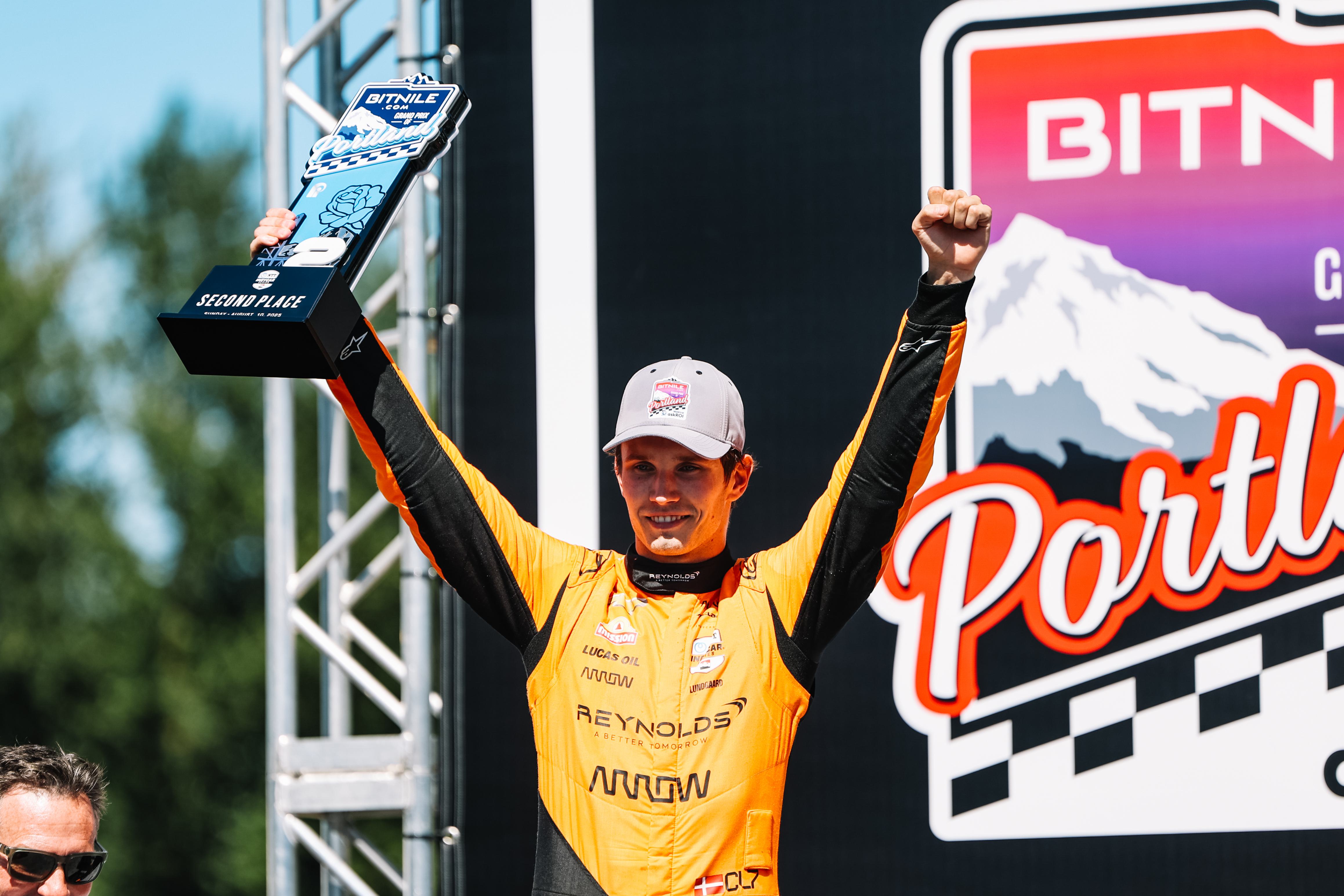 Lundgaard Aims For Fun As IndyCar Season Ends