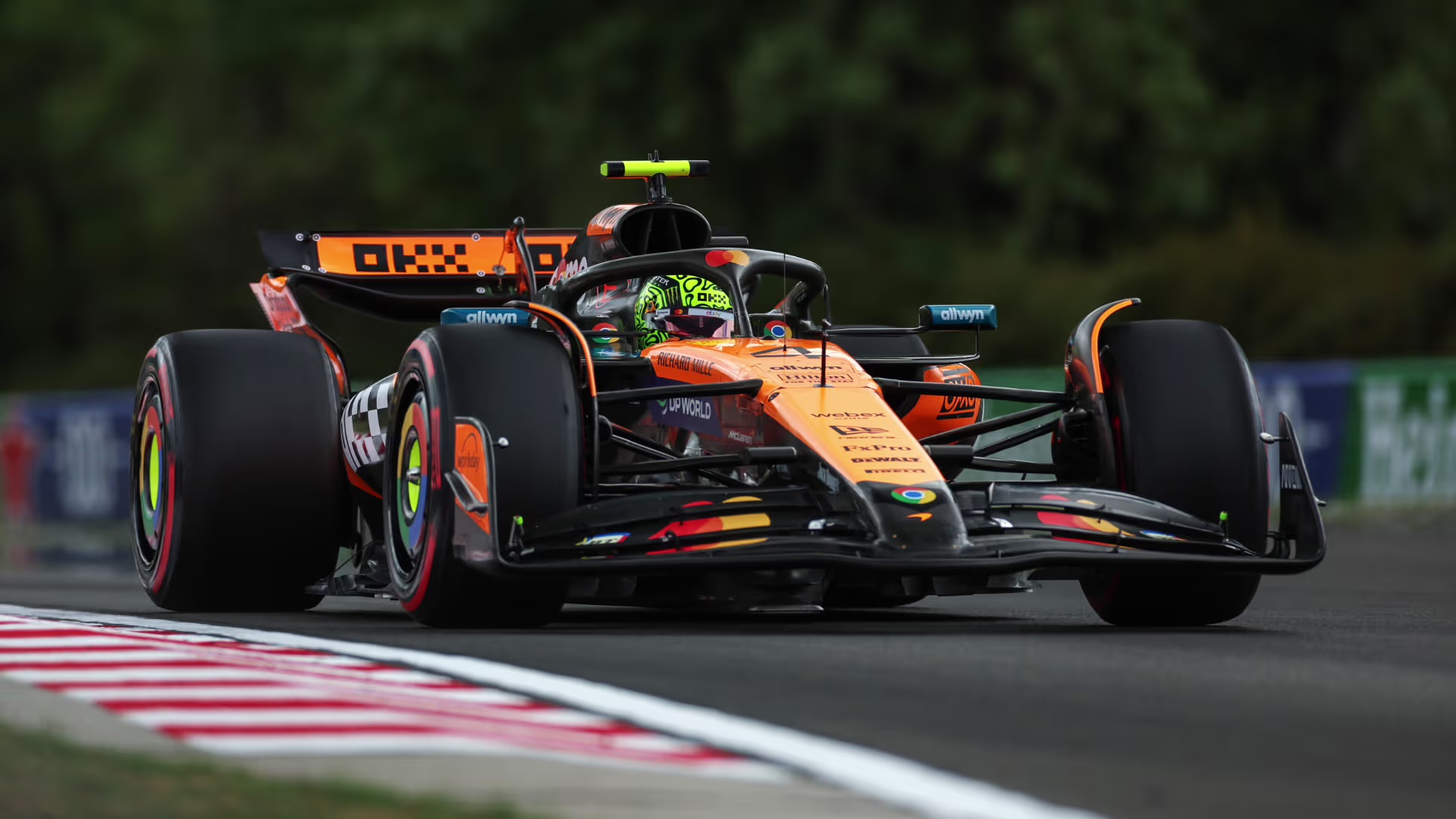 Norris ahead of Piastri in Hungary for Free Practice 1