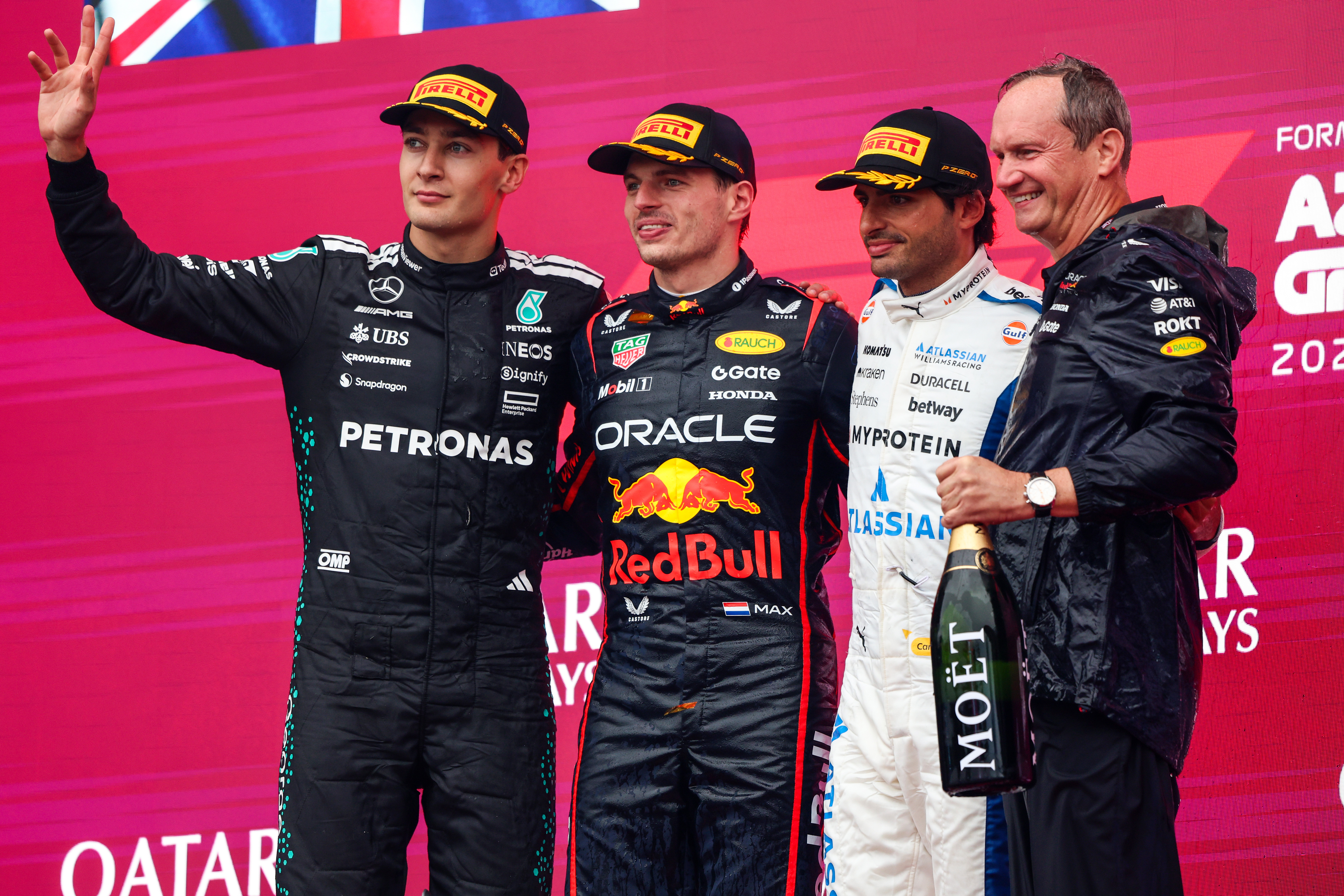 Verstappen Dominates in Baku as Sainz Seals Historic Podium for Williams