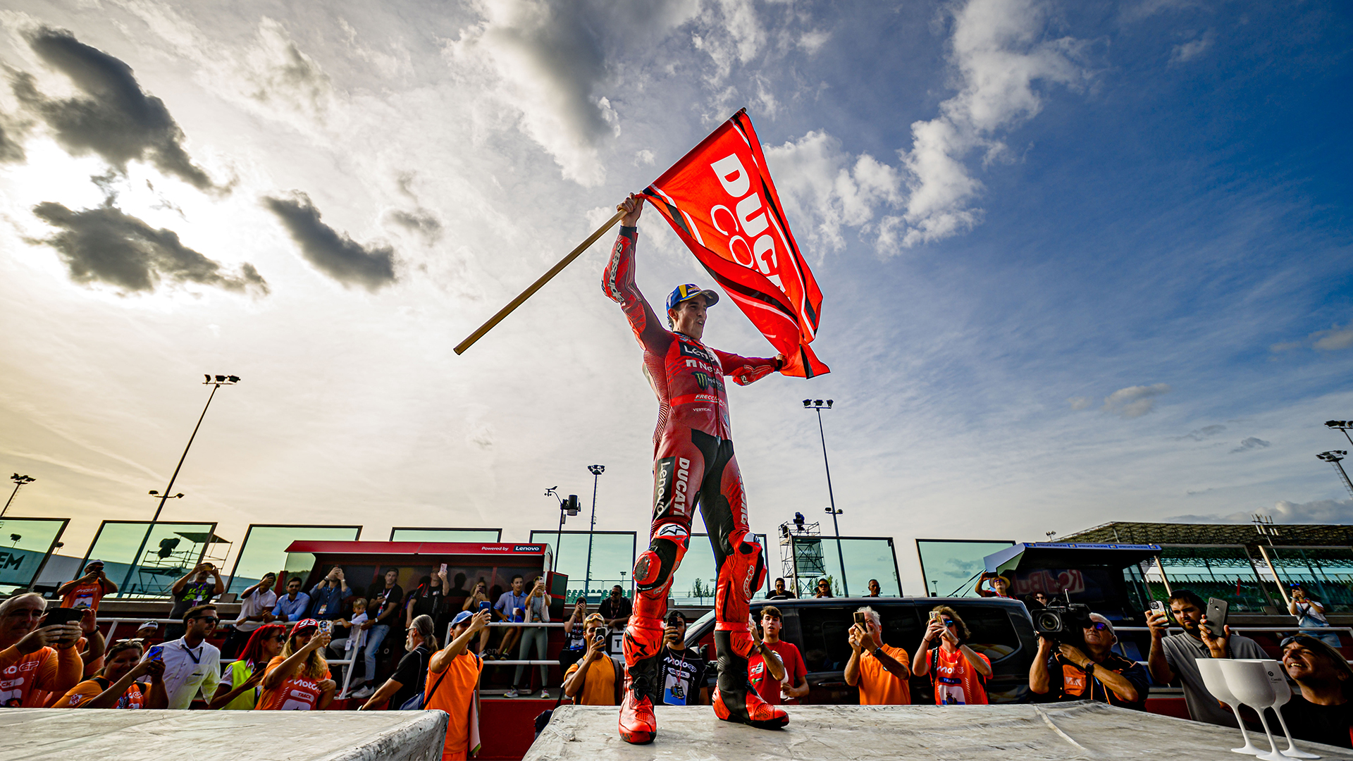 Marc Marquez with Ducati