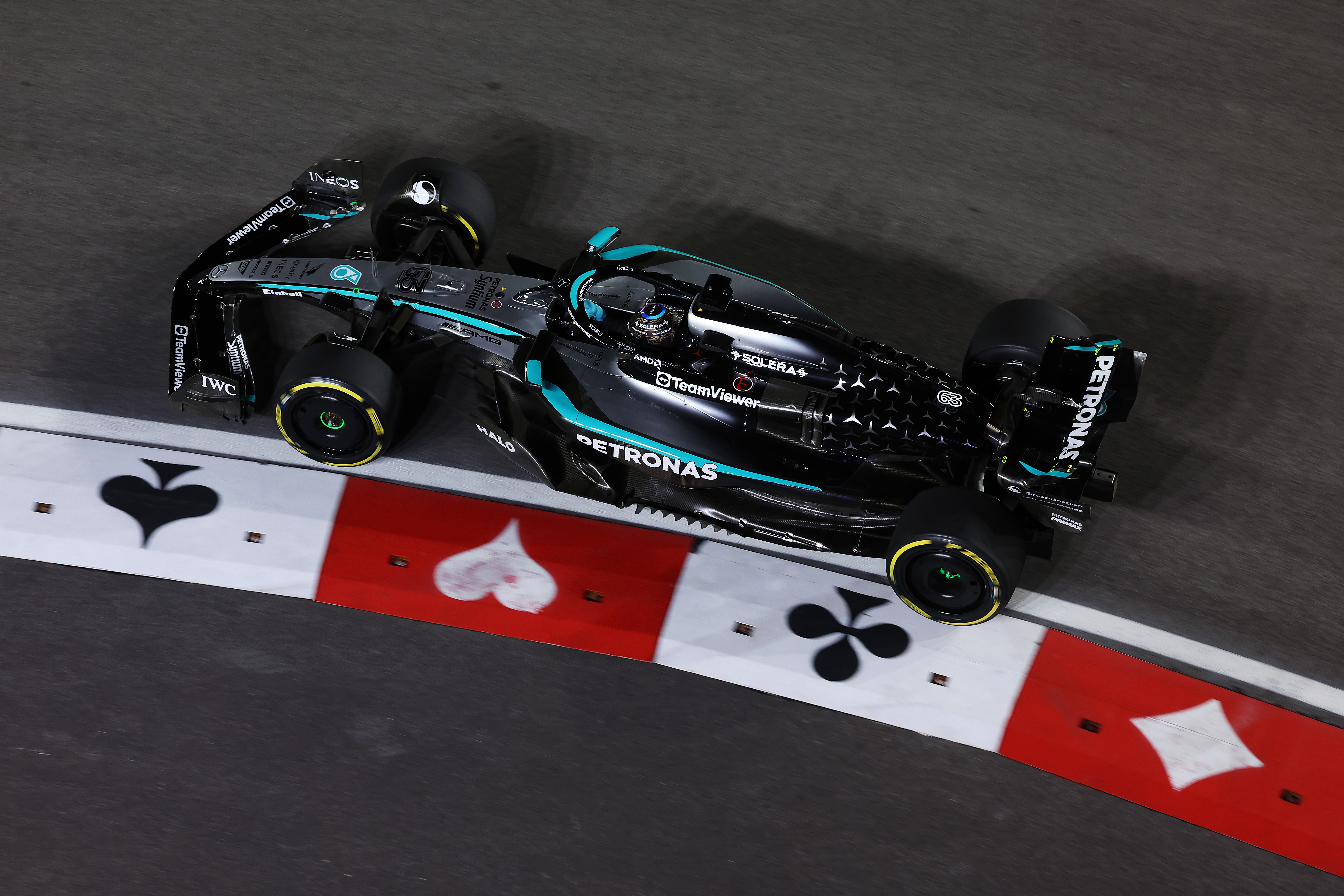 Wet or Dry: Russell Fastest During a Tricky FP3