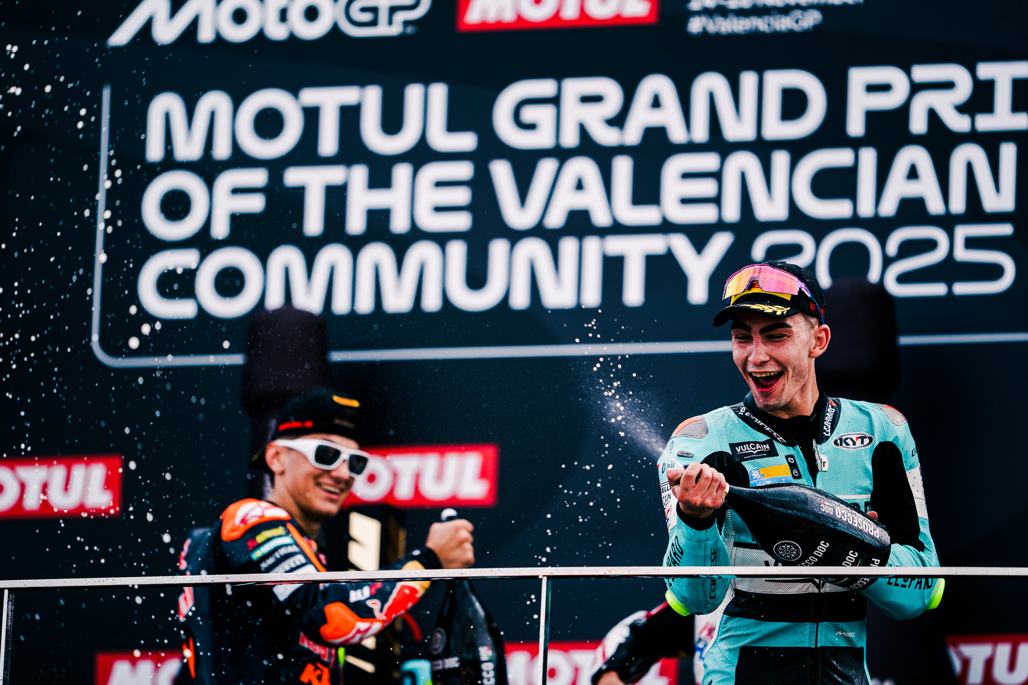 Adrián Fernández Takes Maiden Moto3 Win in Valencia