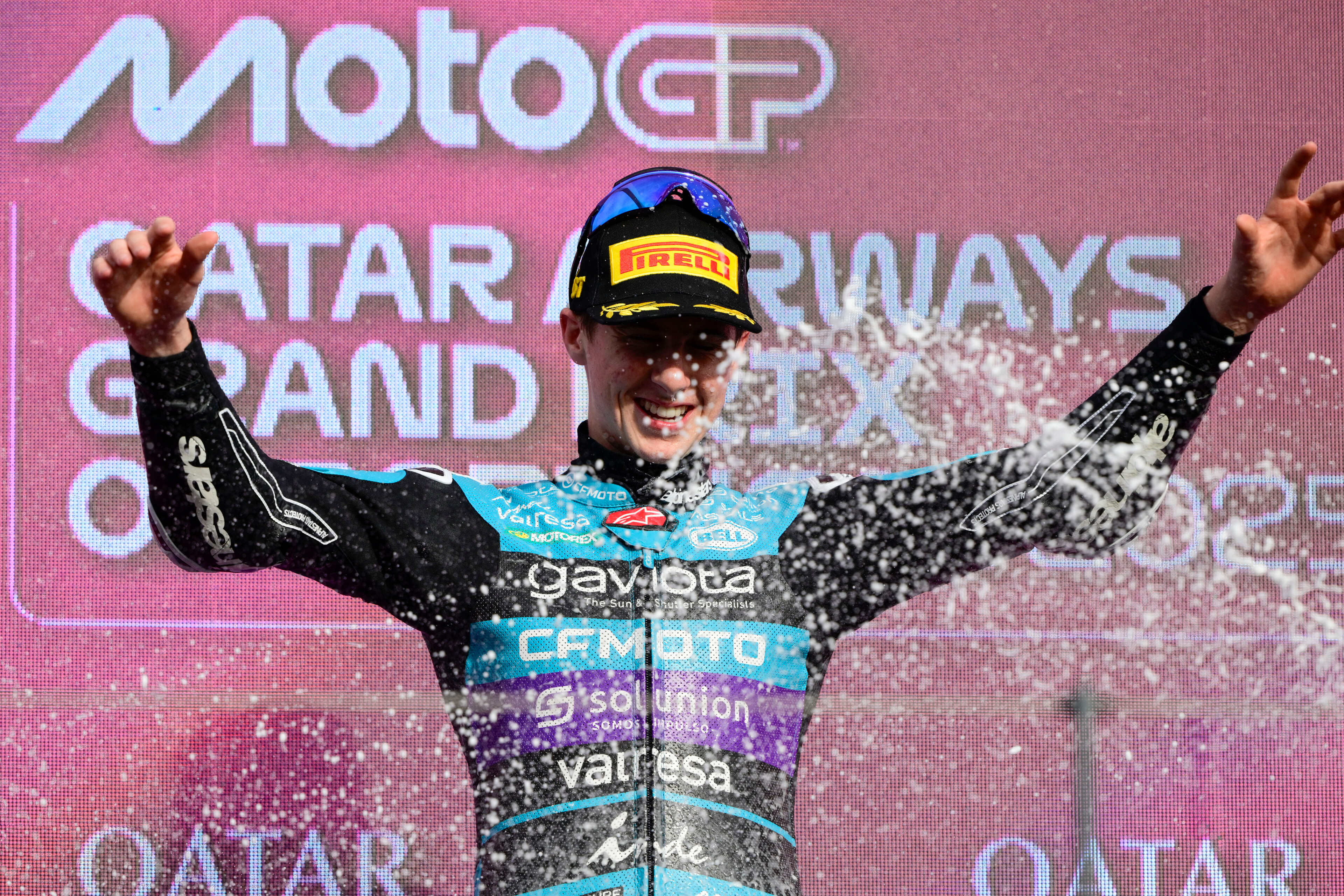 Máximo Quiles Wins Tight Moto3 Race in Portugal