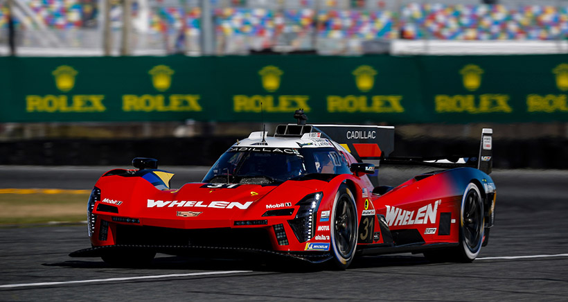 Aitken Takes Rolex 24 Pole Position for Cadillac Whelen