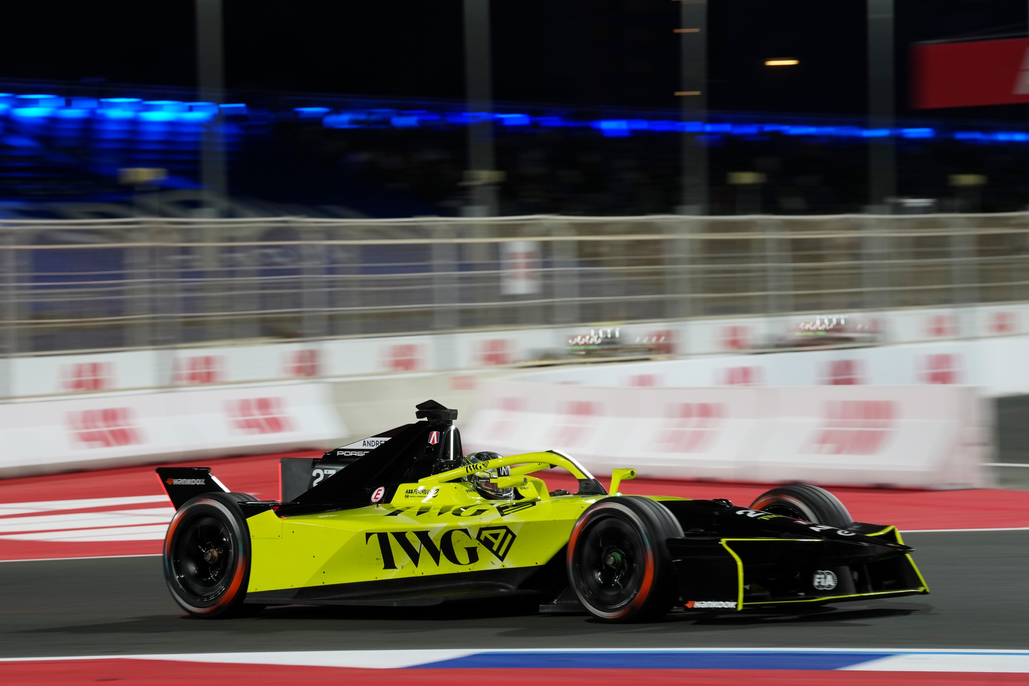 Jake Dennis at the front in Free Practice 3