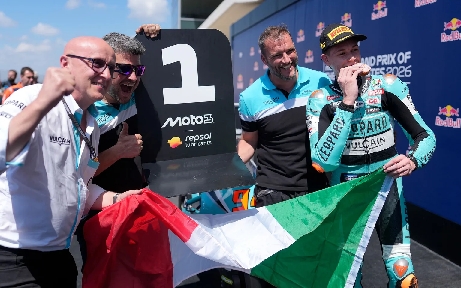 Maiden Moto3 Victory for Pini at the US GP