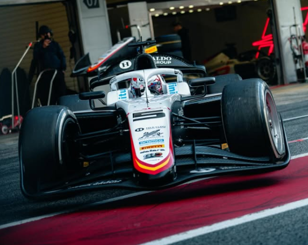Noel León, the newly Formula 2 winner