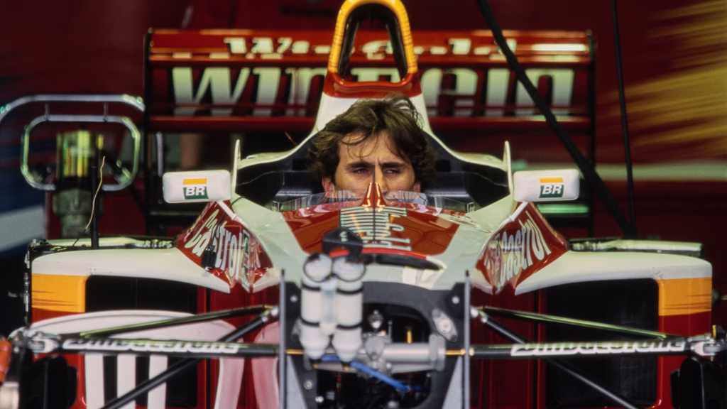 Alex Zinardi in a Williams Car