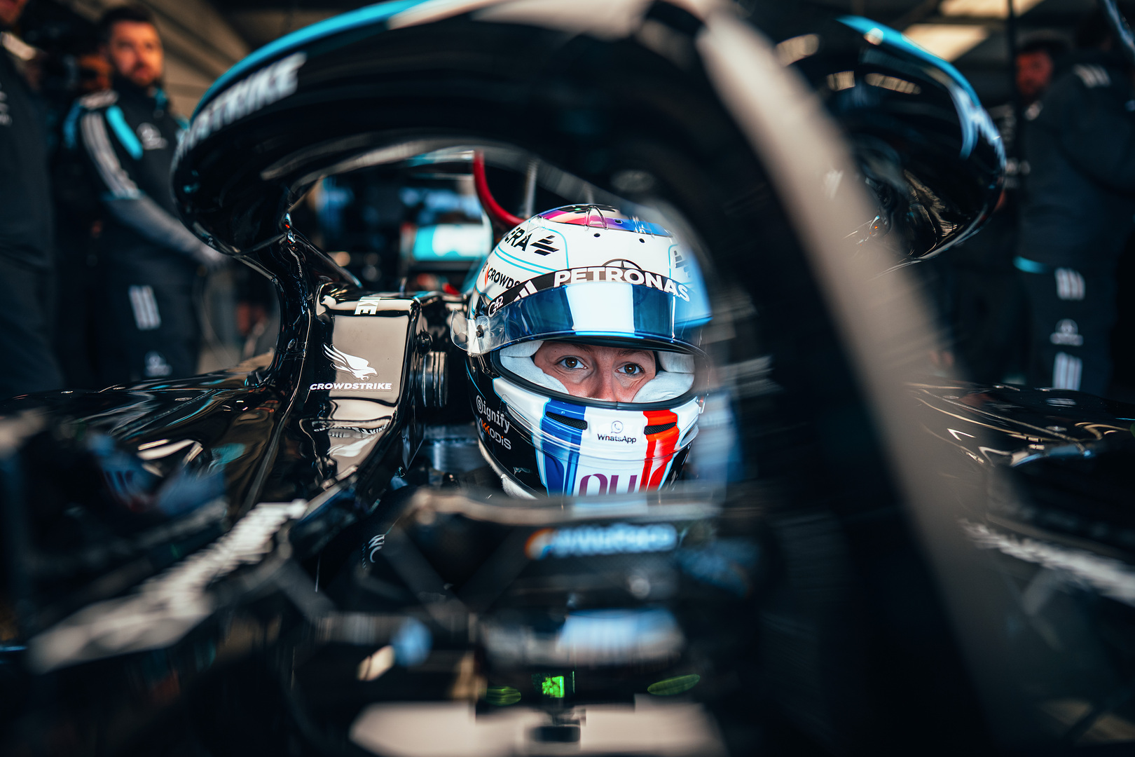 Doriane Pin, Mercedes, F1 Test