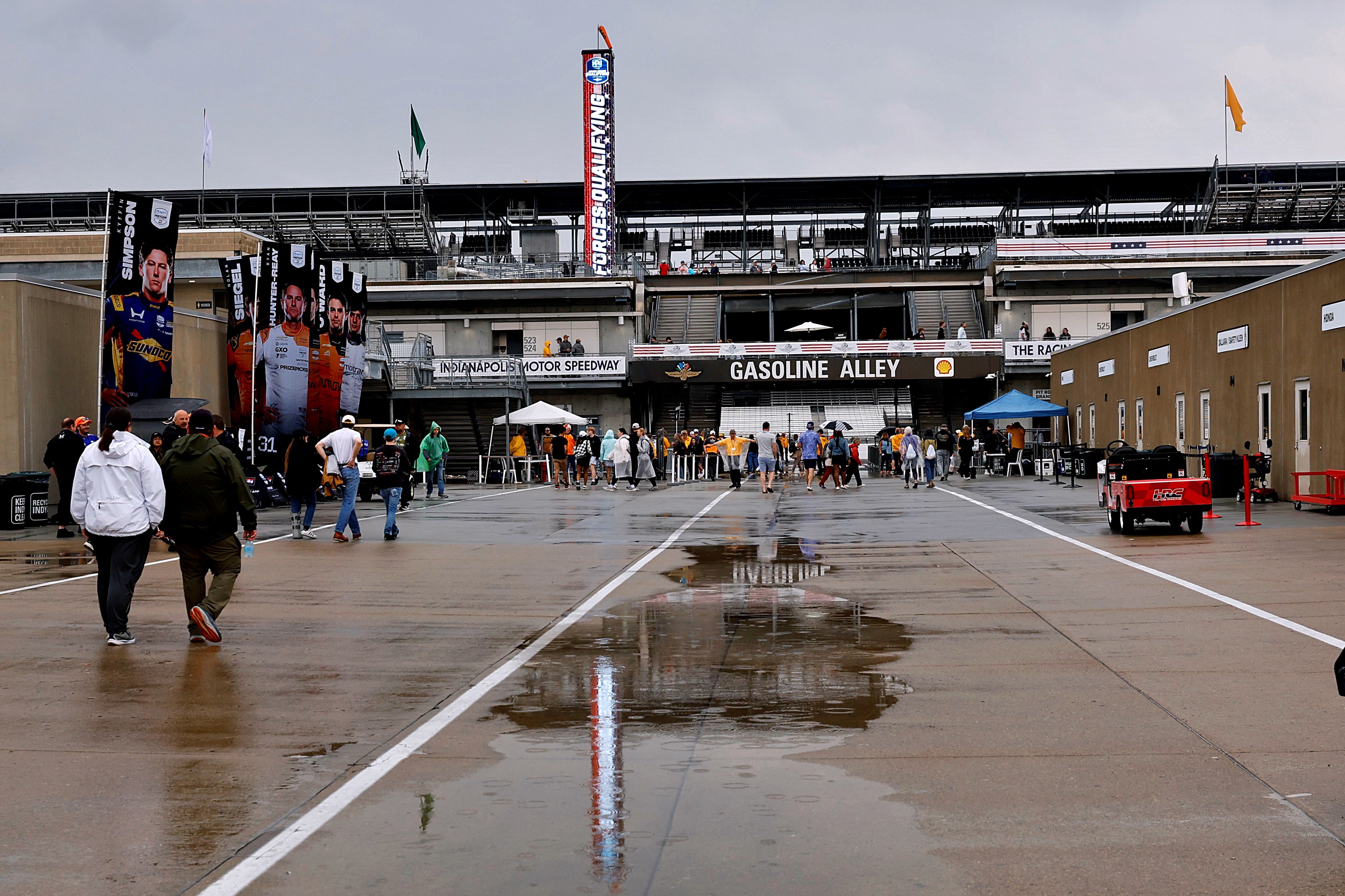 Rain Postpones Indy 500 Qualifying To Sunday
