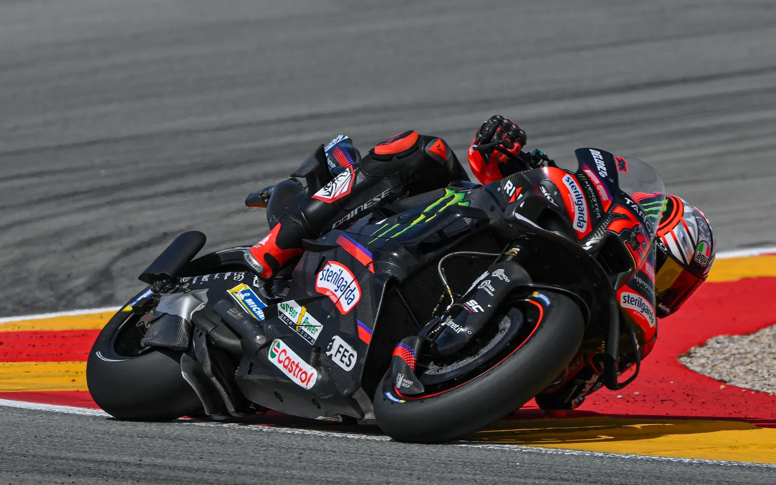 Bezzecchi Fastest in MotoGP FP2 in Aragón