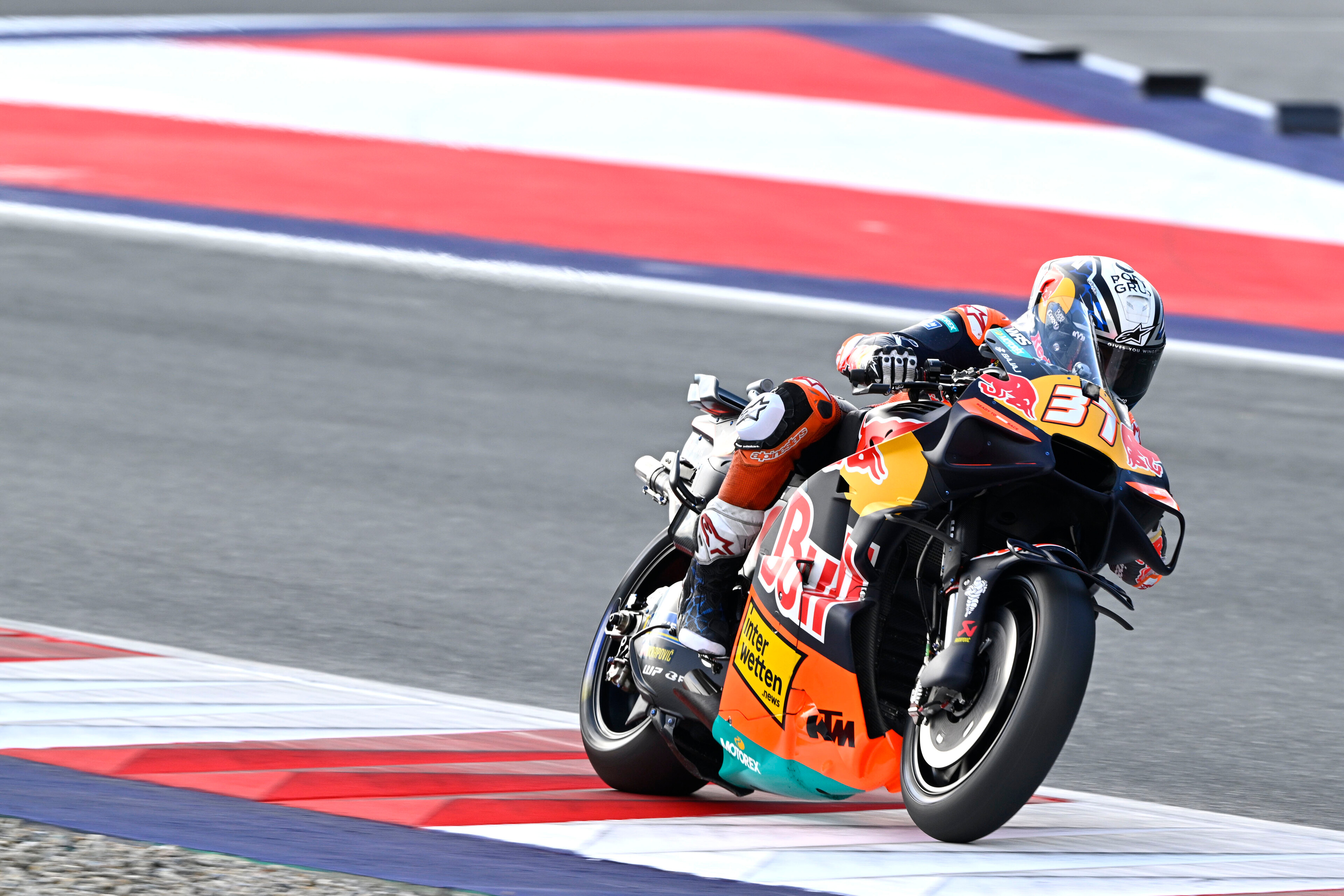 Pedro Acosta at the Red Bull Ring in Austria