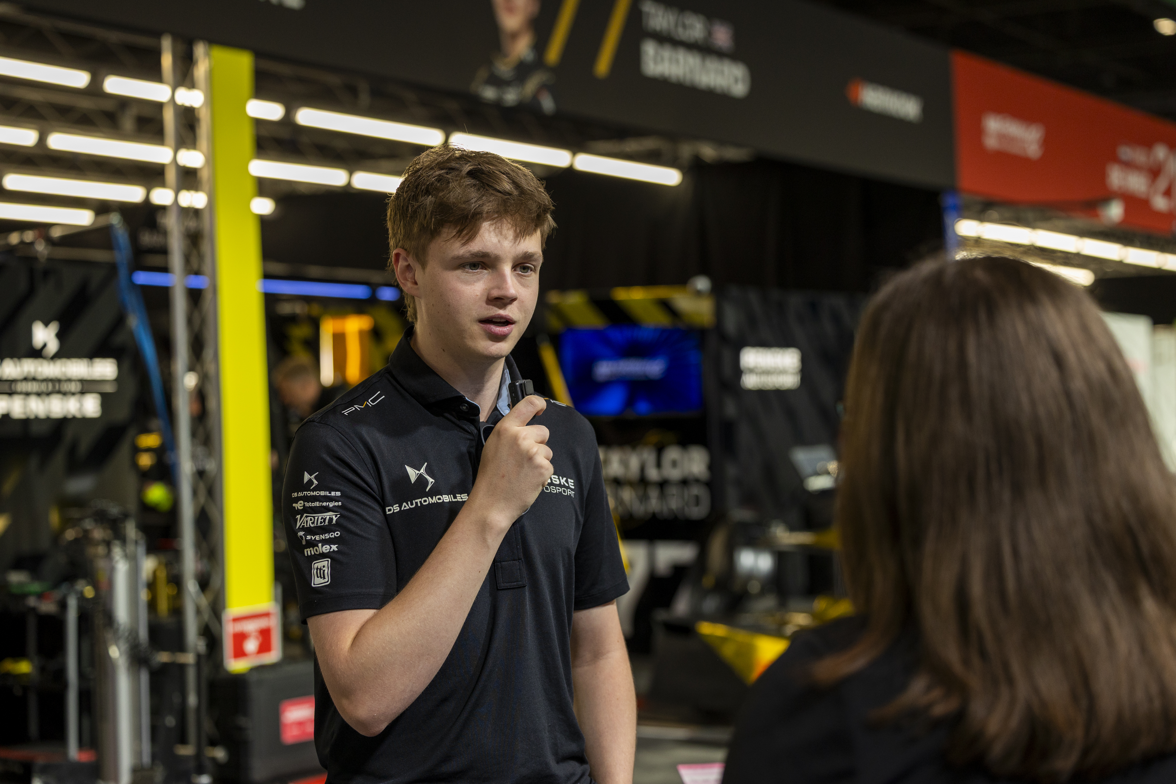 Taylor Barnard during Media day at London ExCel Circuit, United Kingdom during media day on Thursday 13 August at the 2026 Hankook London E-Prix, Round 16 & 17 of the ABB FIA Formula E World Championship from 13 to 16 of August 2026