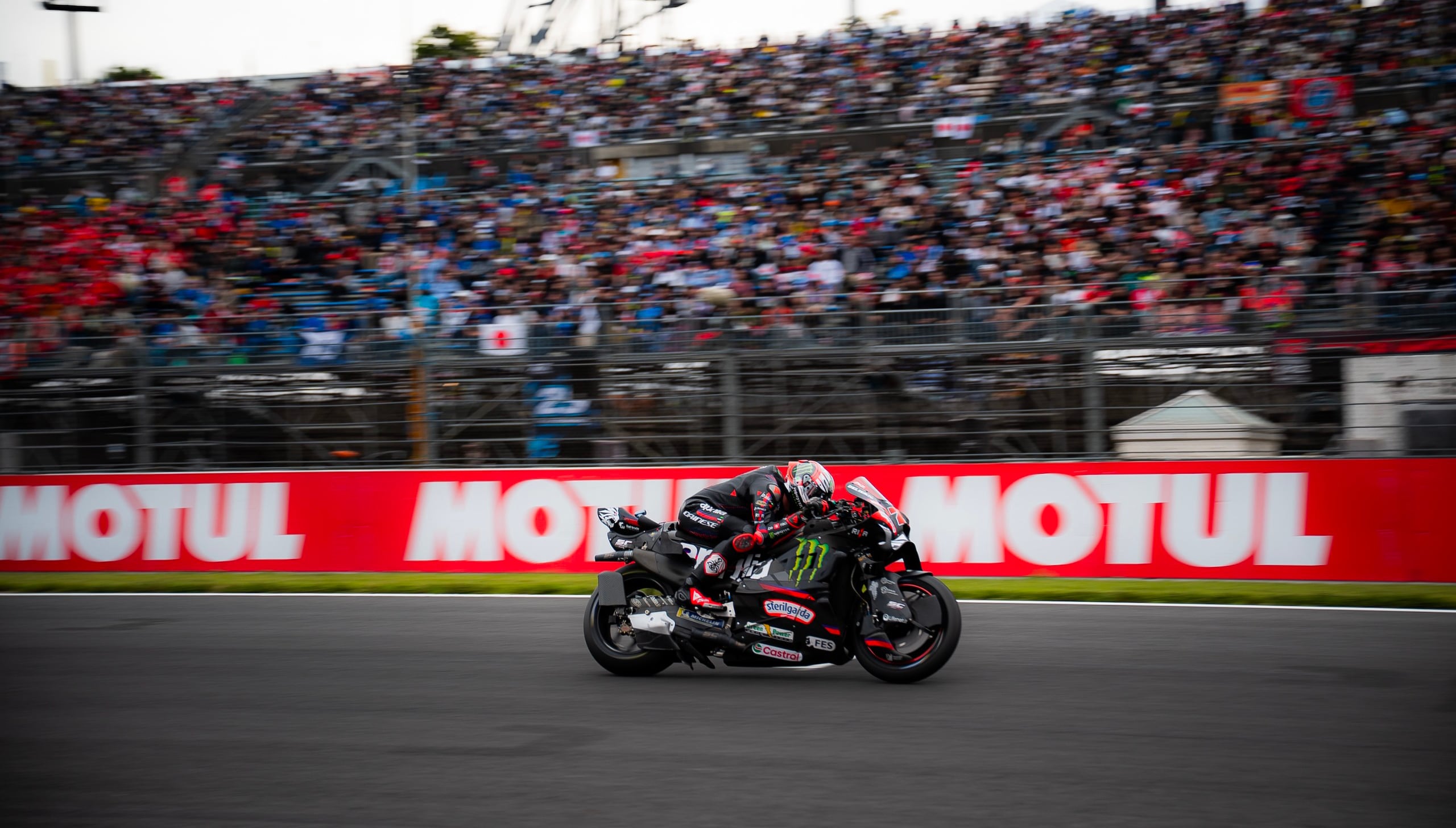 Bezzecchi tops MotoGP FP1 at Indonesian Grand Prix.
